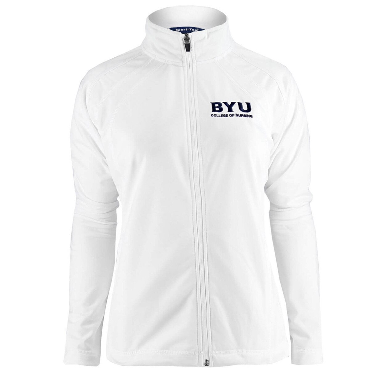 BYU College of Nursing FullZip Jacket SportTek