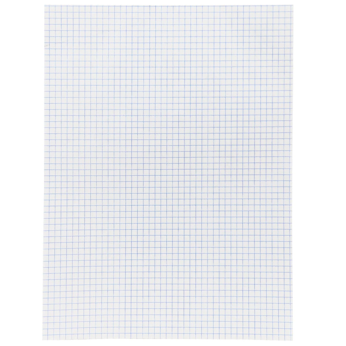 white quad graph paper 5 x5