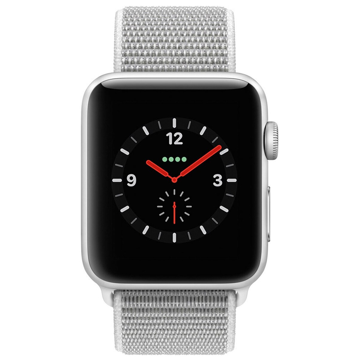 Apple Watch Series 3 Gps + Cell 42mm Silver w/ Seashell ...