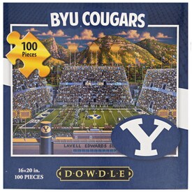 Dowdle Byu Football Stadium Puzzle 100