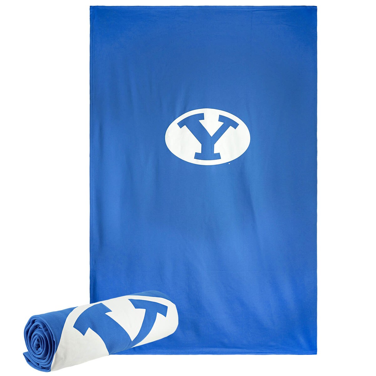 Oval Y Byu Sweatshirt Blanket Mv Sport