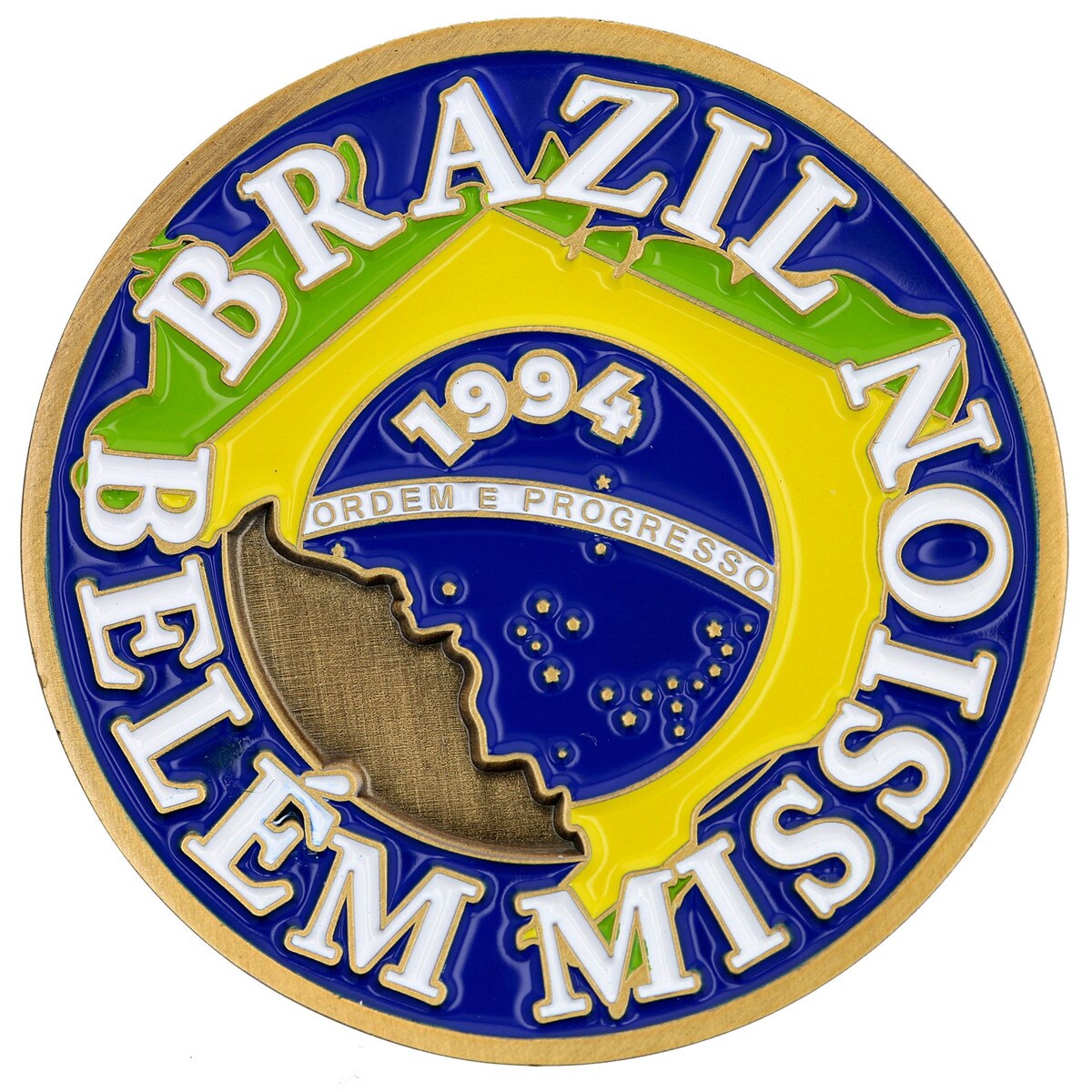 Brazil Belem Commemorative Mission Coin