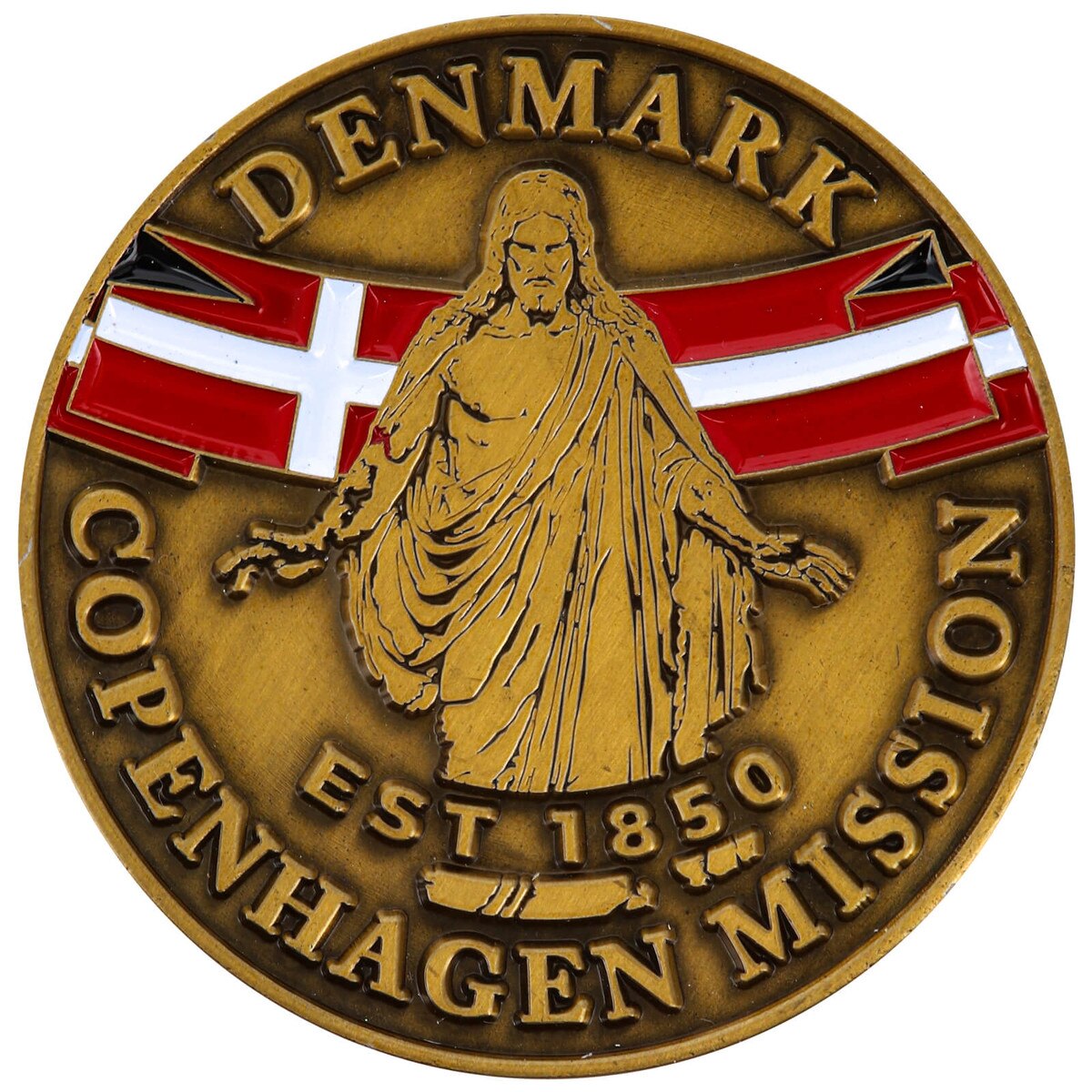 Denmark Copenhagen Commemorative Mission Coin