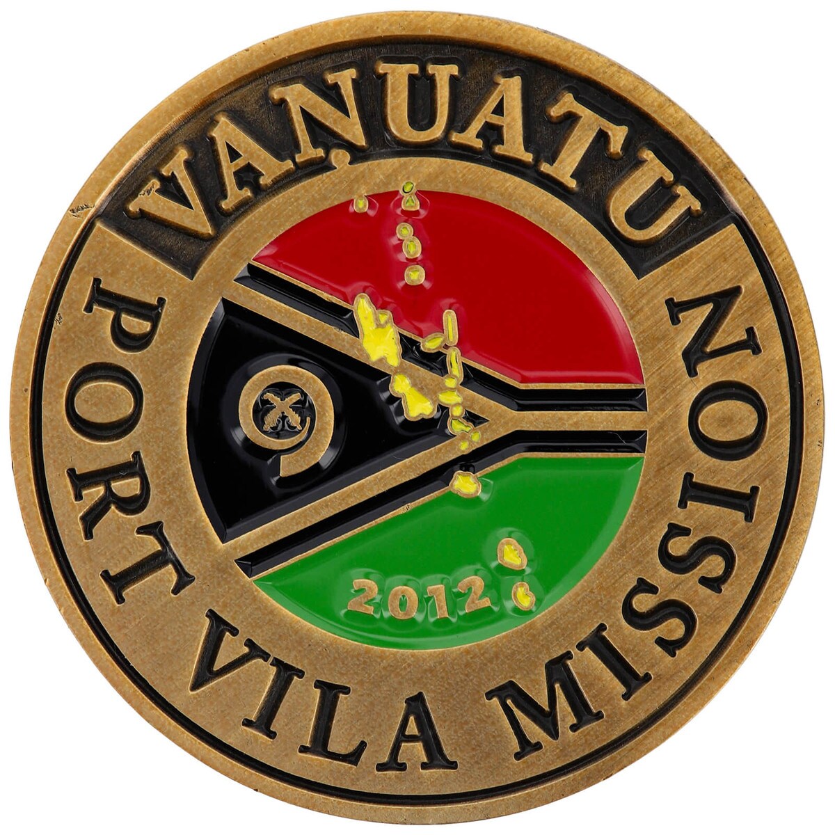 Vanuatu Port Vila Commemorative Mission Coin Vanuatu Port Vila Commemorative Mission Coin