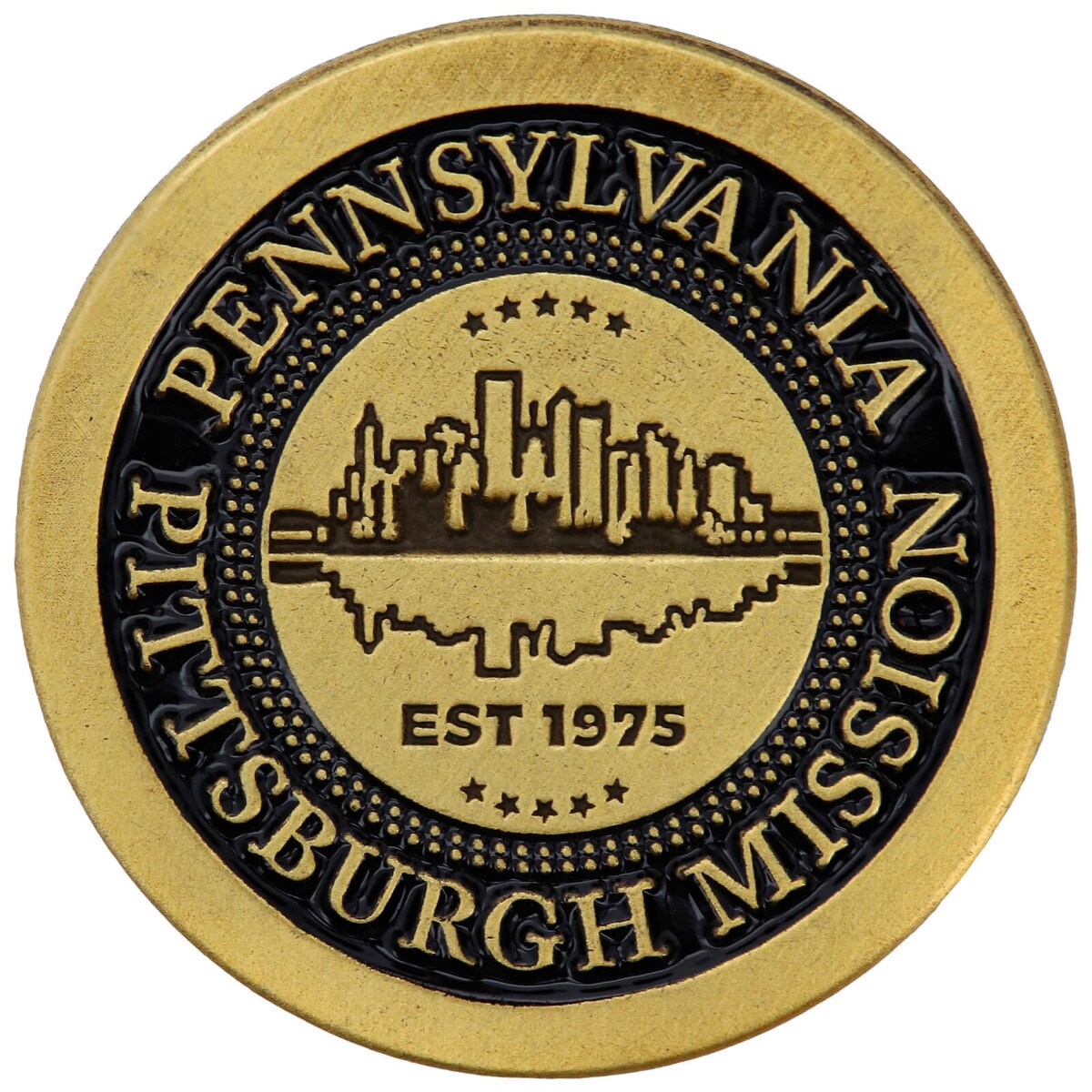 Pennsylvania Pittsburgh Commemorative Mission Pin