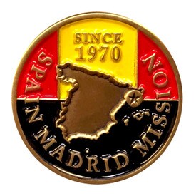 Spain Madrid Commemorative Mission Pin