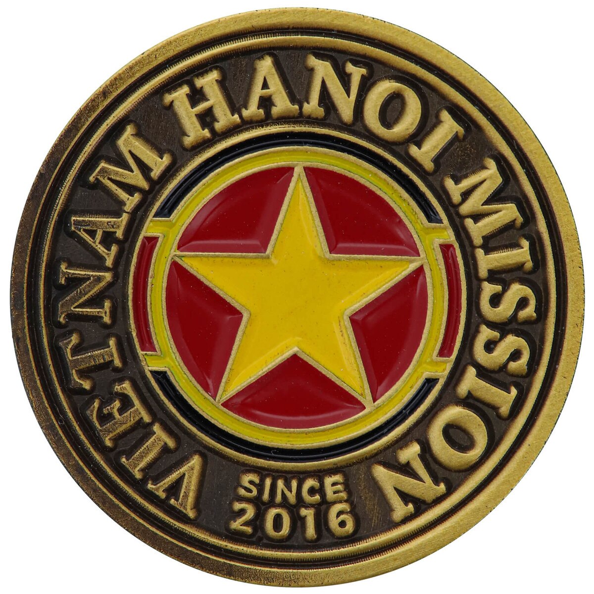 Vietnam Hanoi Commemorative Mission Pin