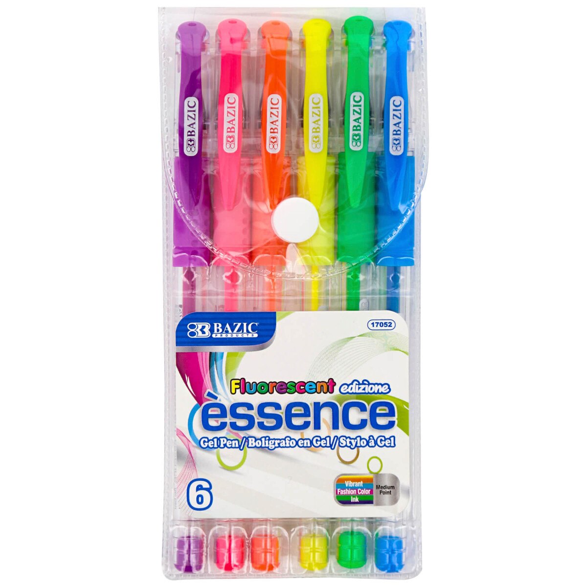 Color Gel Pens 6 Count