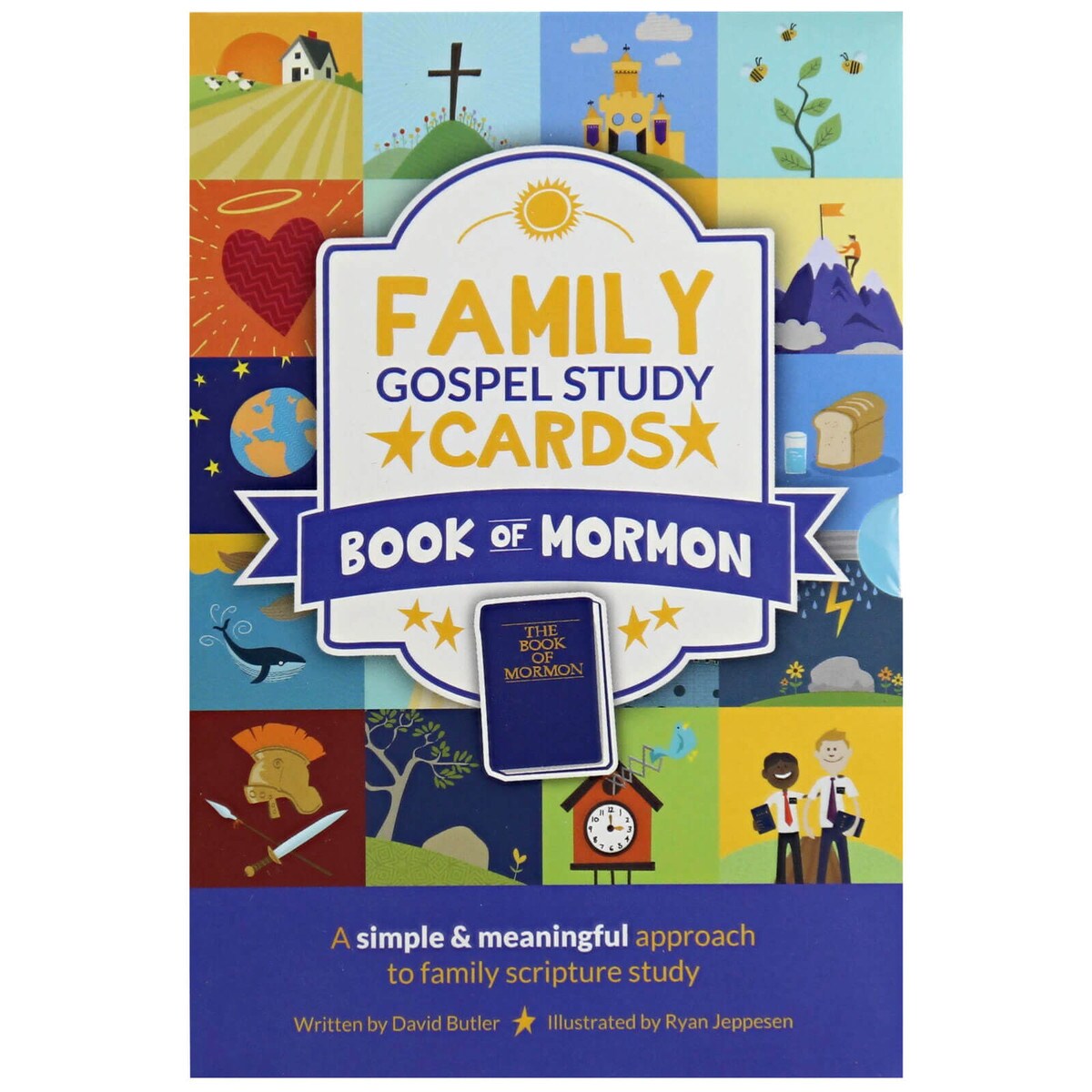 Family Gospel Study Book Of Mormon Cards By David Butler ...