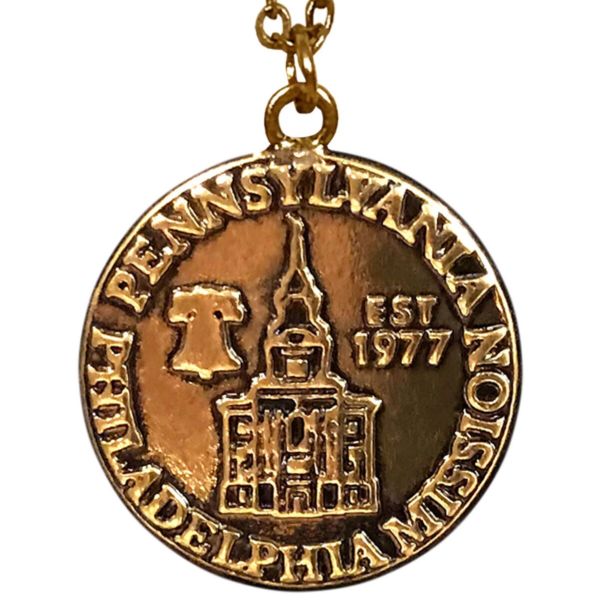 Pennsylvania Philadelphia Mission Necklace