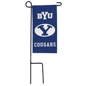 Byu Cougars Oval Y Mini Garden Banner 4 X 8