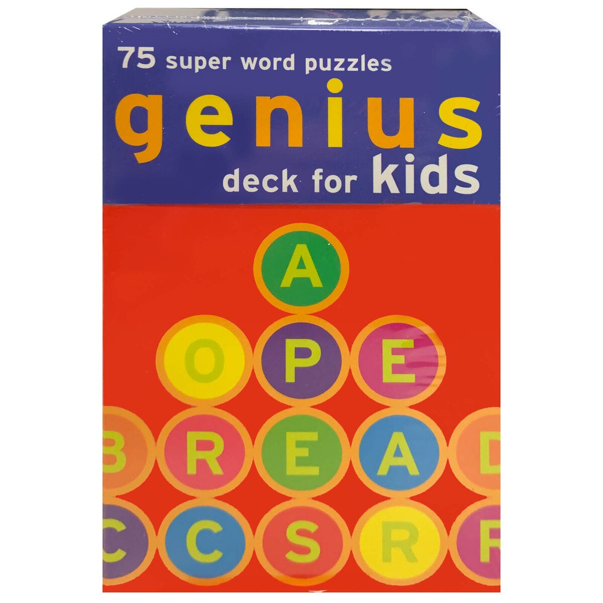 Genius Deck Super Word Puzzles For Kids