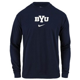 Dri Fit Byu Basketball Spotlight Long Sleeve Shirt Nike