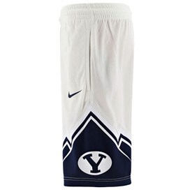 Oval Y Replica Home Byu Basketball Shorts Nike