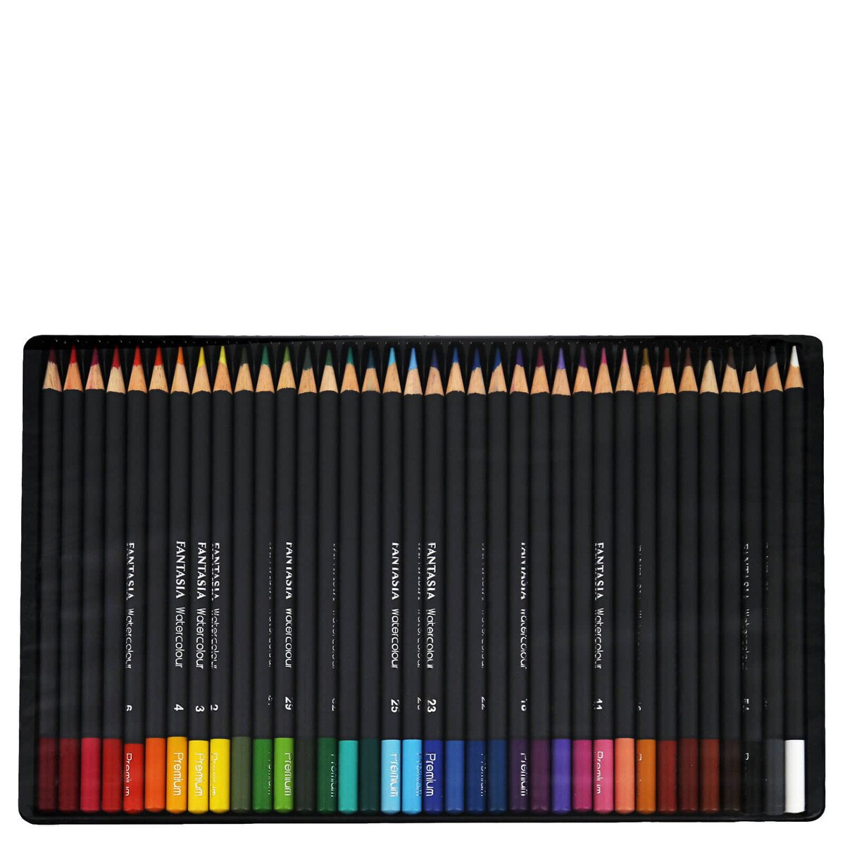 Premium Watercolor Pencils - 36 Pieces