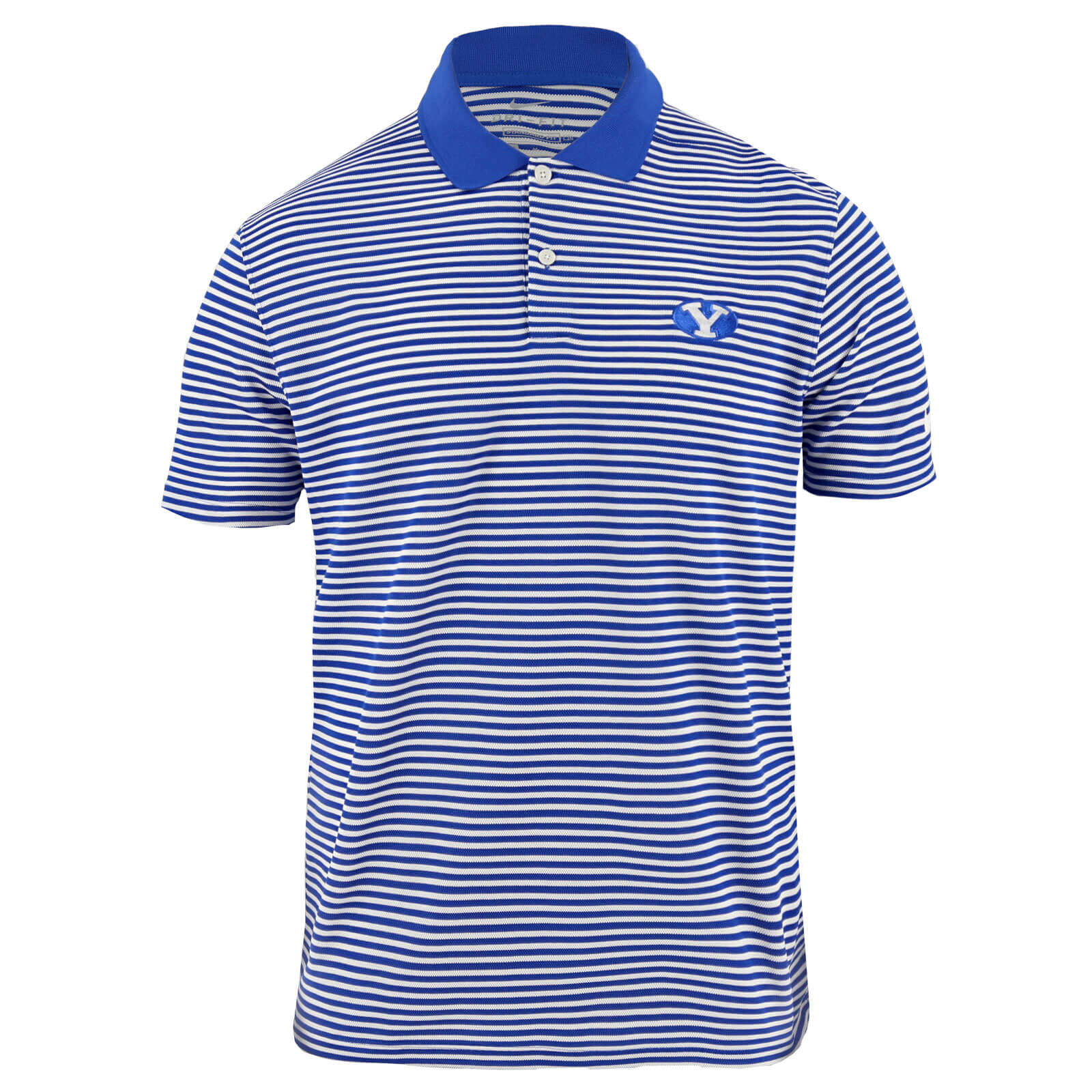 nike royal blue golf polo