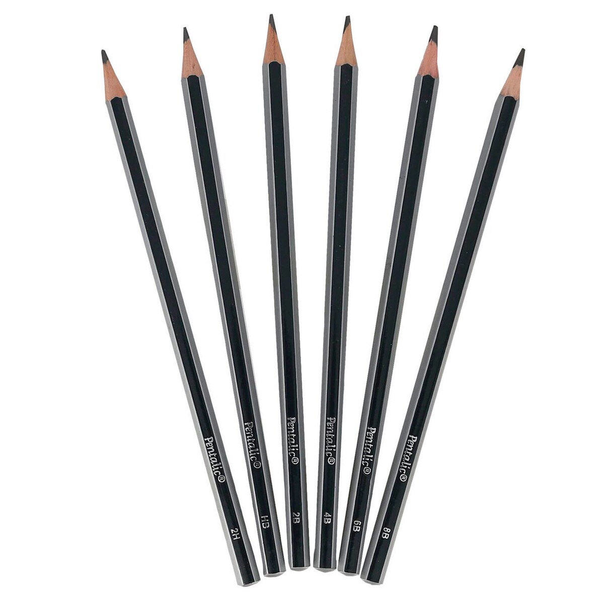 Pentalic Illustrator's Sketchbook Drawing Pencil Set Value Pack (52 BRL) ❤  liked on Polyvore featuring home, hom…