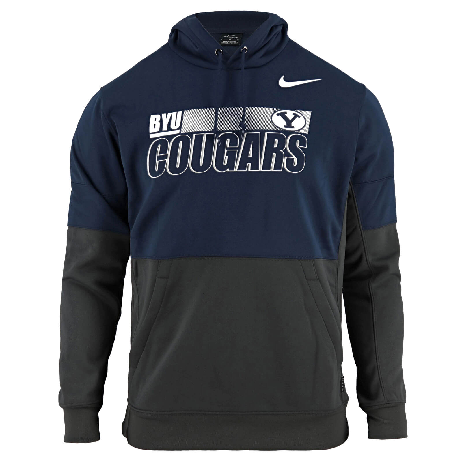 Dri-Fit BYU Cougars Oval Y Hoodie - Nike