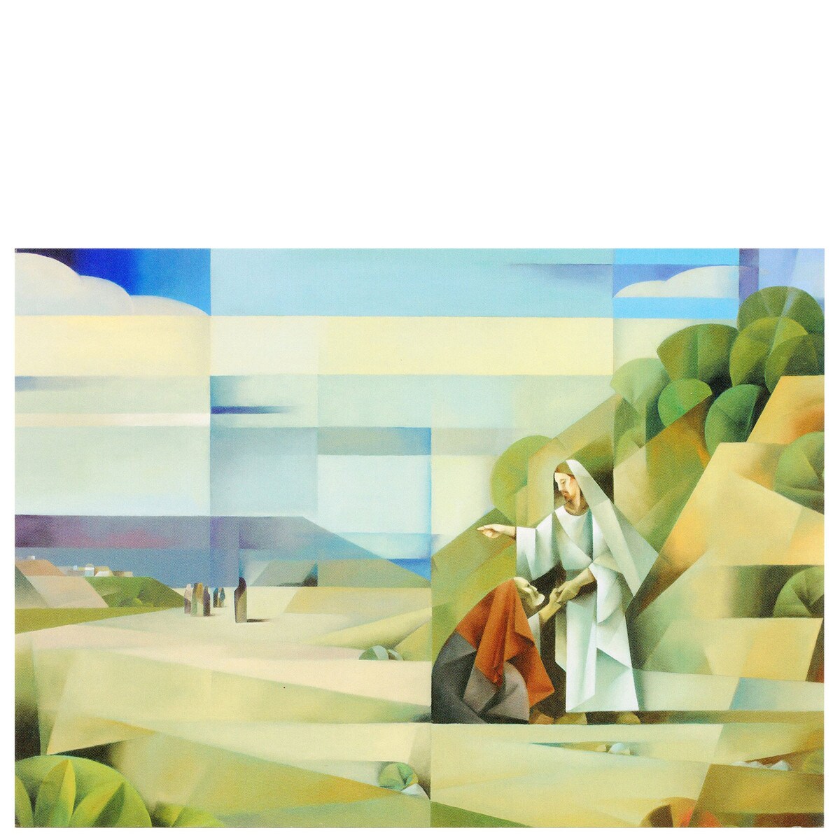 Art Print The Ten Lepers By Jorge Cocco 5 X 7 Disease broke down barrier between jew and samaritan. art print the ten lepers by jorge cocco 5 x 7
