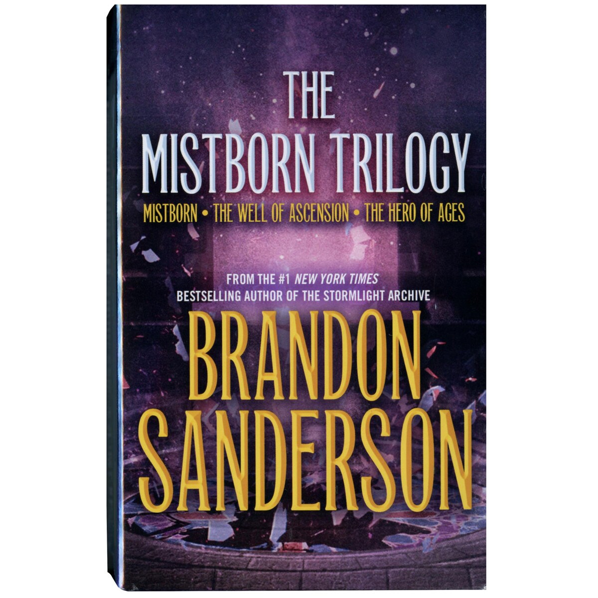 The Mistborn Trilogy by Brandon Sanderson.