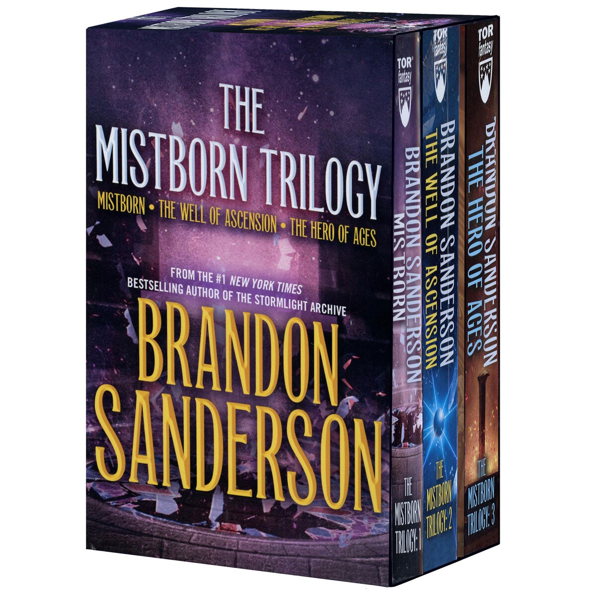 The Mistborn Trilogy Mistborn, The Well of Ascension, The Hero of Ages By Brandon Sanderson