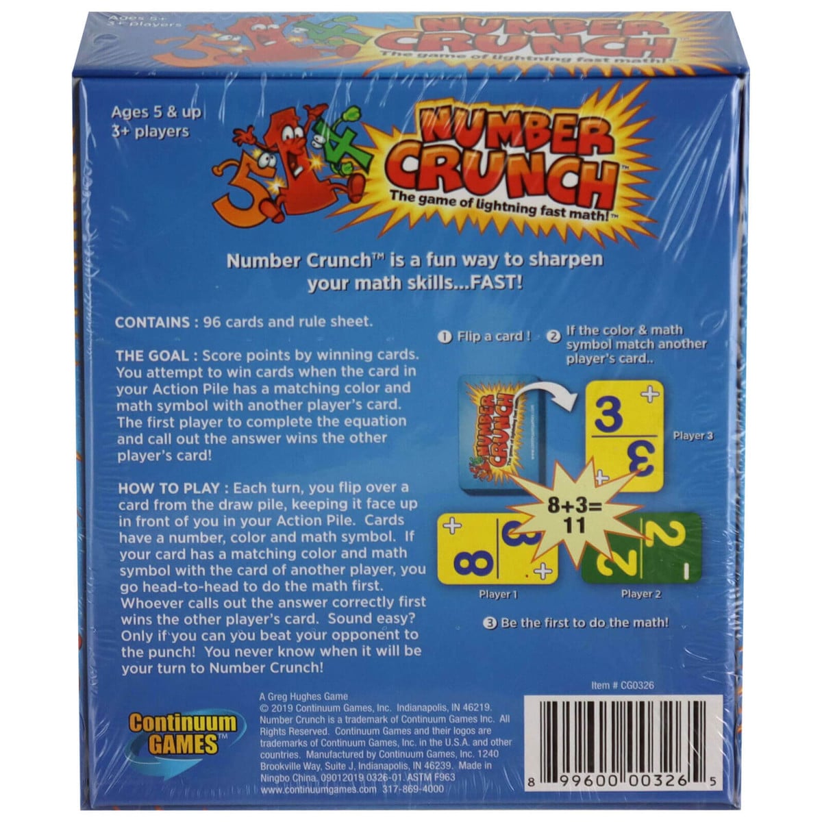 Number Crunch Card Game
