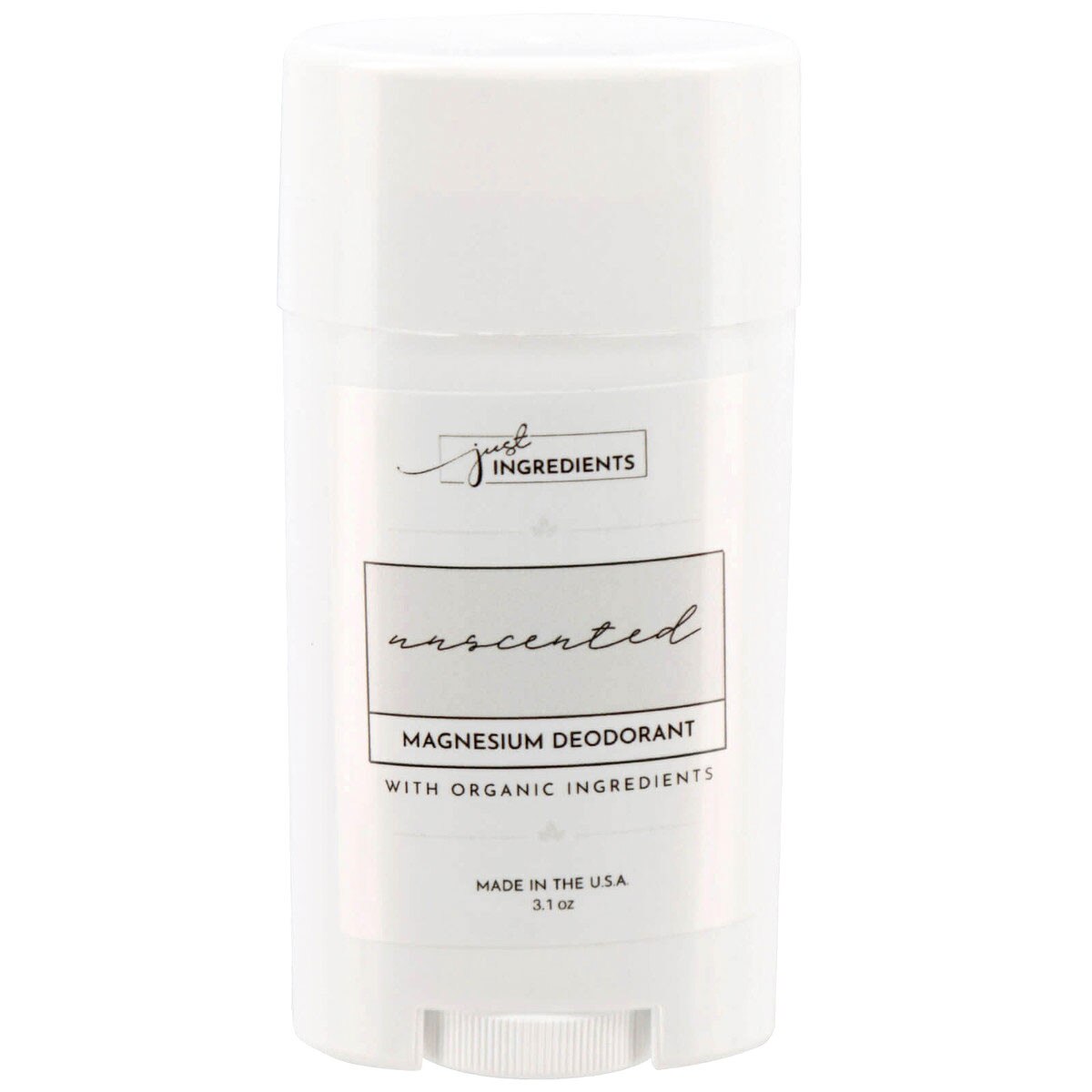 Unscented Deodorant Just Ingredients