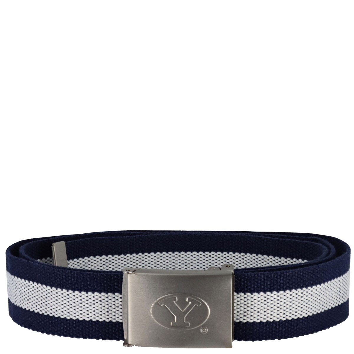 Fabric Woven BYU Belt Eagles Wings