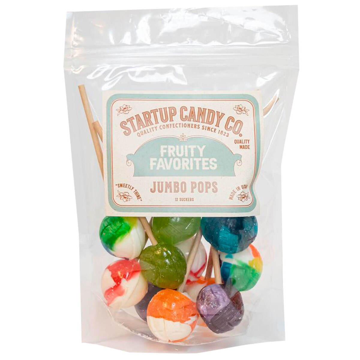 Fruity Favorites Jumbo Pop Assortment 12 Count