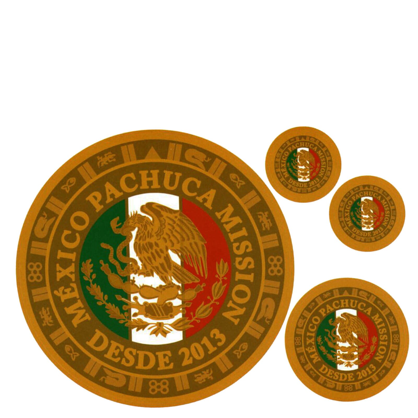 México Pachuca Mission Decals - 4 Pack