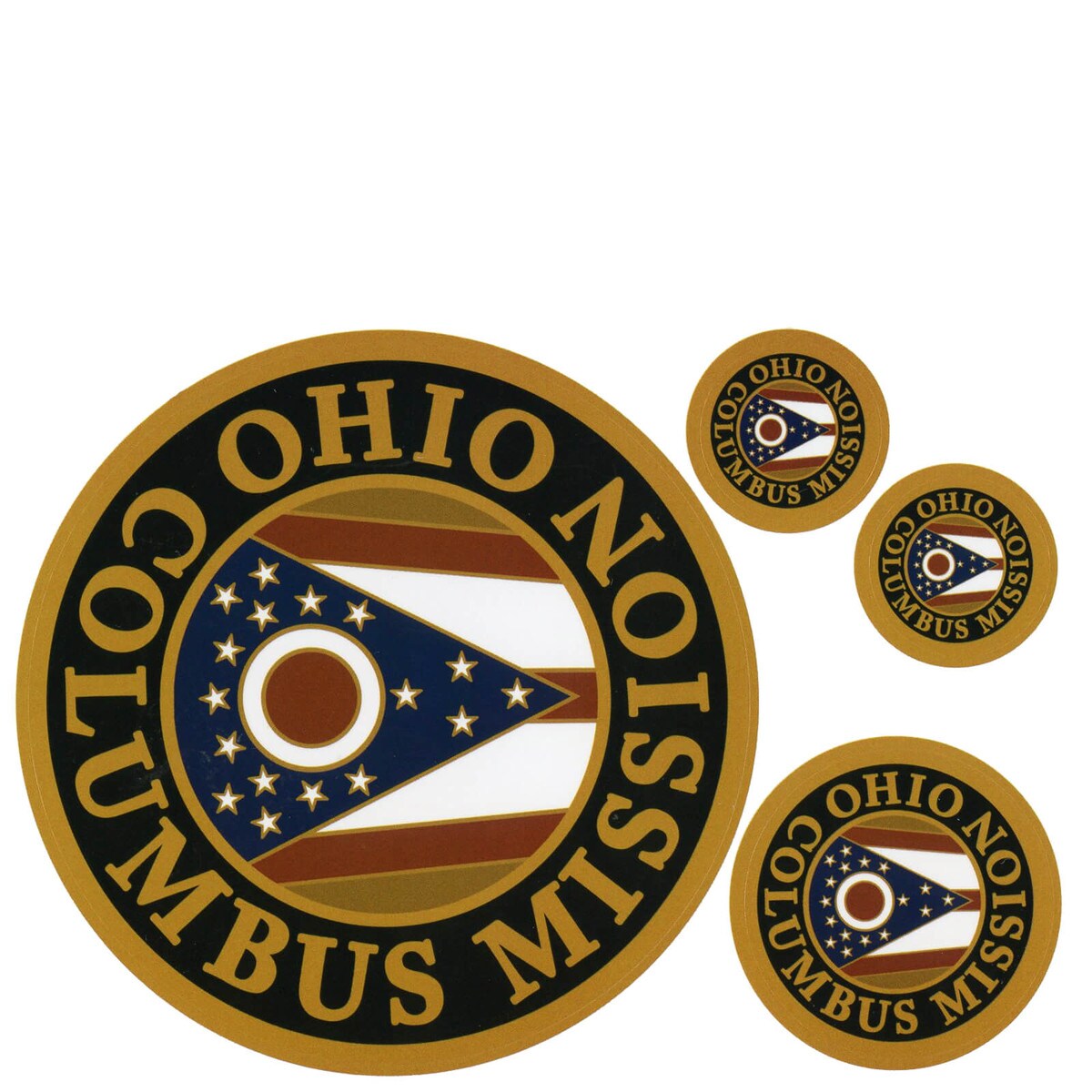 Ohio Columbus Mission Decals