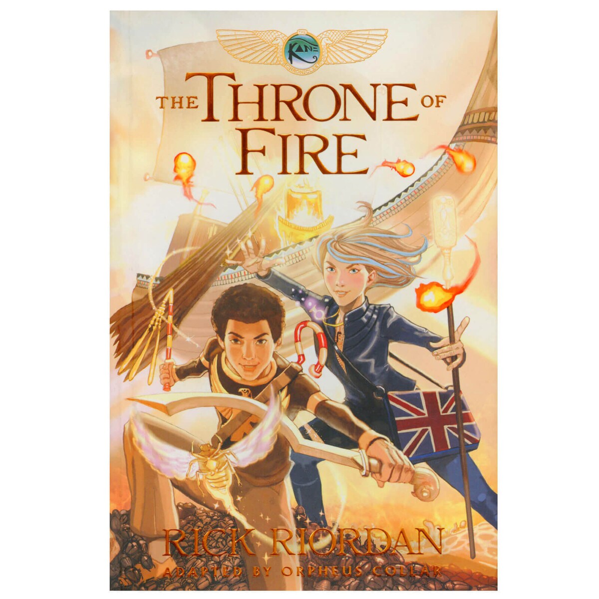 Throne of Fire Graphic Novel: Book 2 Of The Kane Chronicles By Rick Riordan