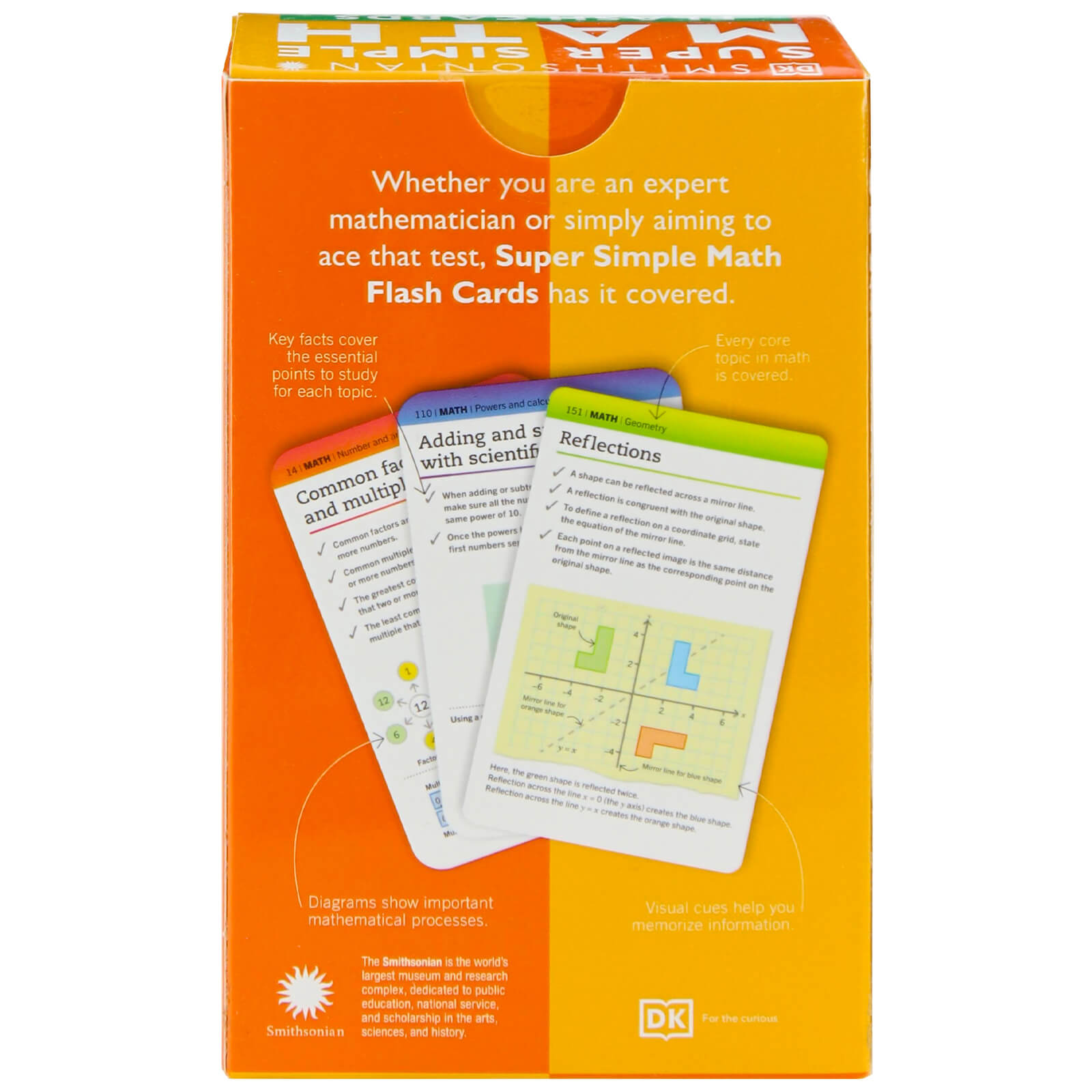 Math flashcards for simple addition practice.