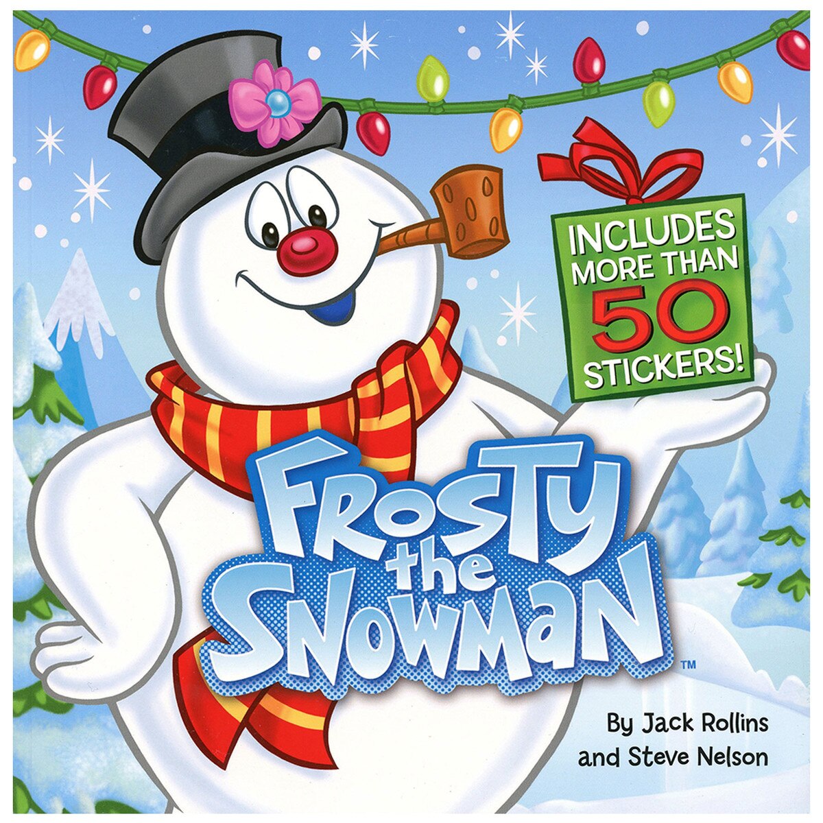 Frosty The Snowman Sticker Book By Jack Rollins and Steve Nelson