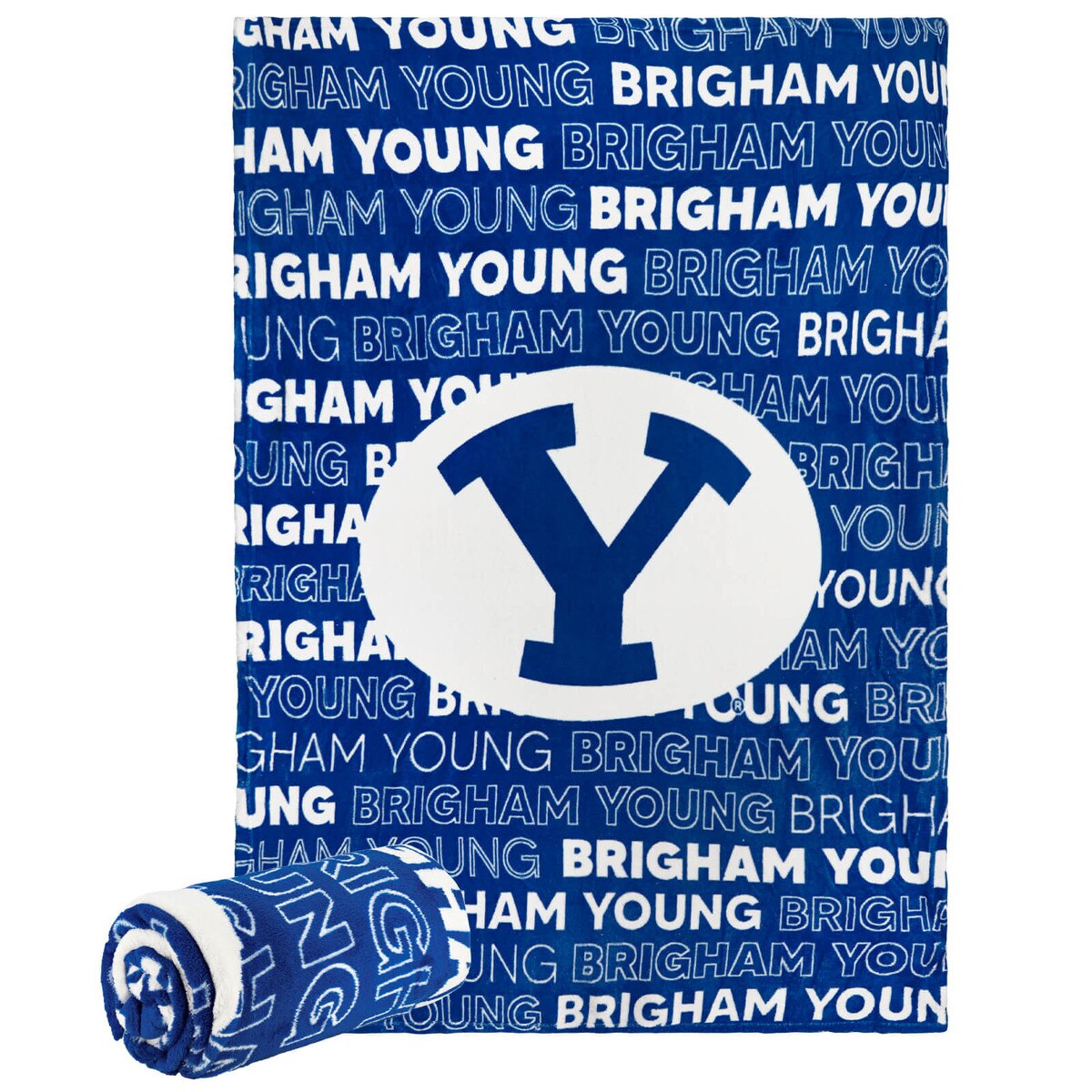 Oval Y Fleece Throw Blanket - 50" X 60"