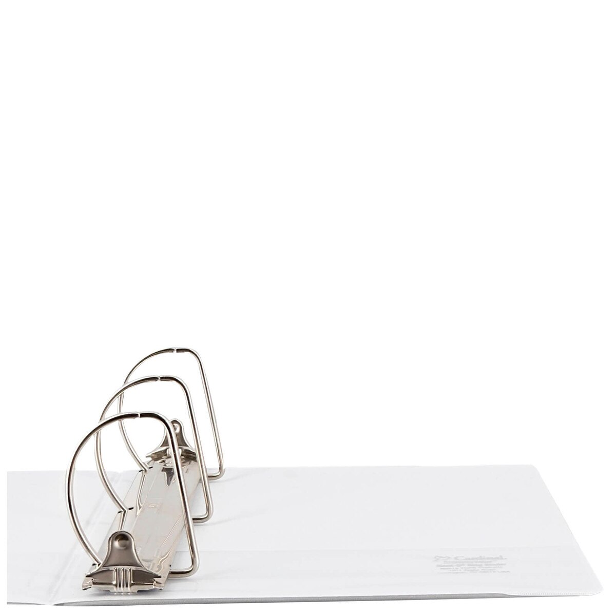 White DRing Pocket Binder 4"