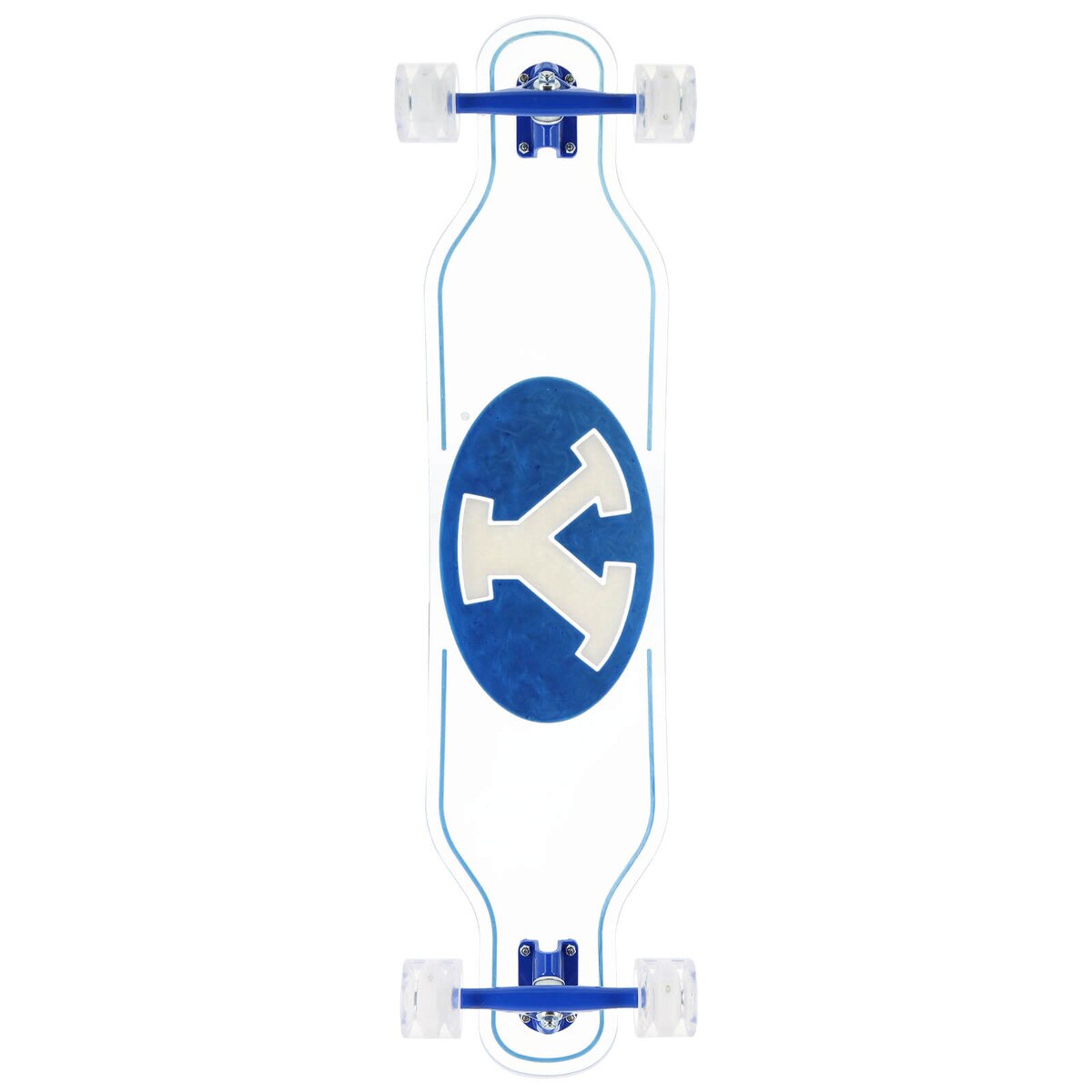Oval Y BYU Resin Longboard Ghost Boards