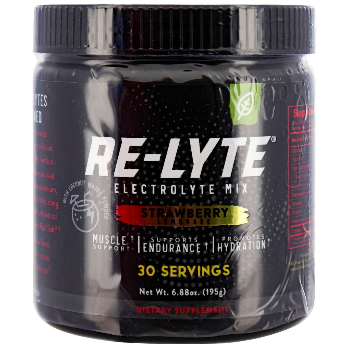 ReLyte Strawberry Lemonade Electrolyte Mix 6.88 Oz.