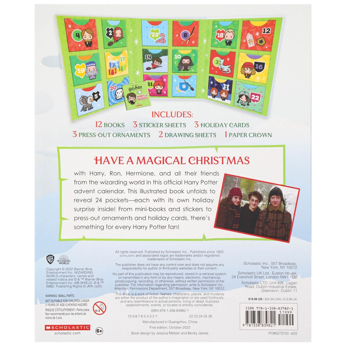 Happy Christmas, Harry! Official Harry Potter Advent Calendar