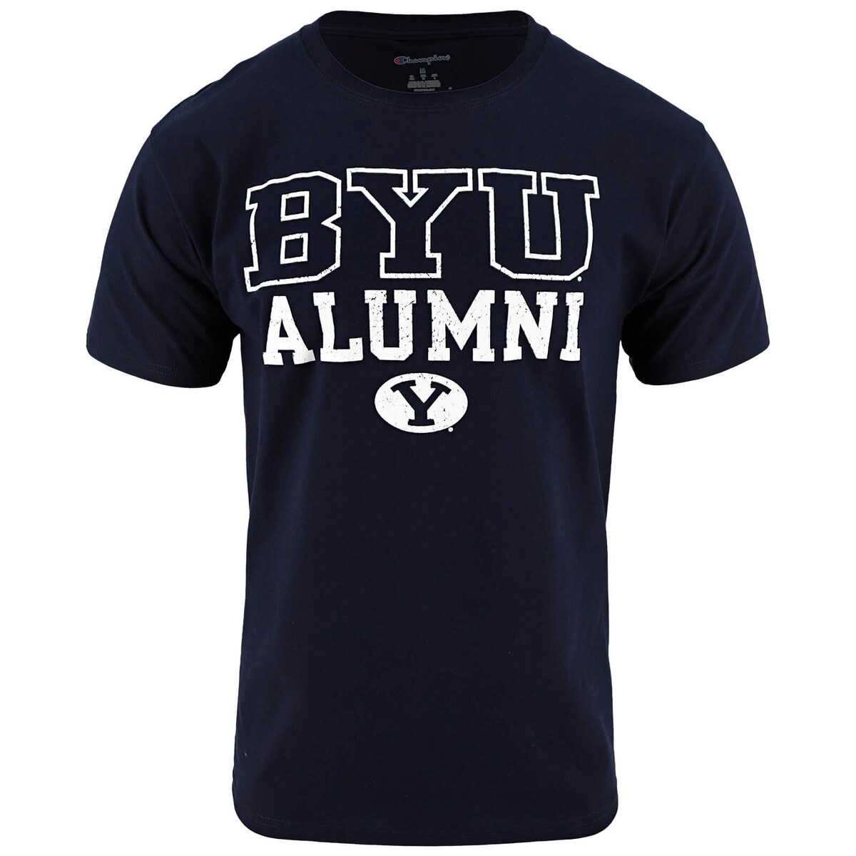 Alumni Oval Y BYU TShirt Champion