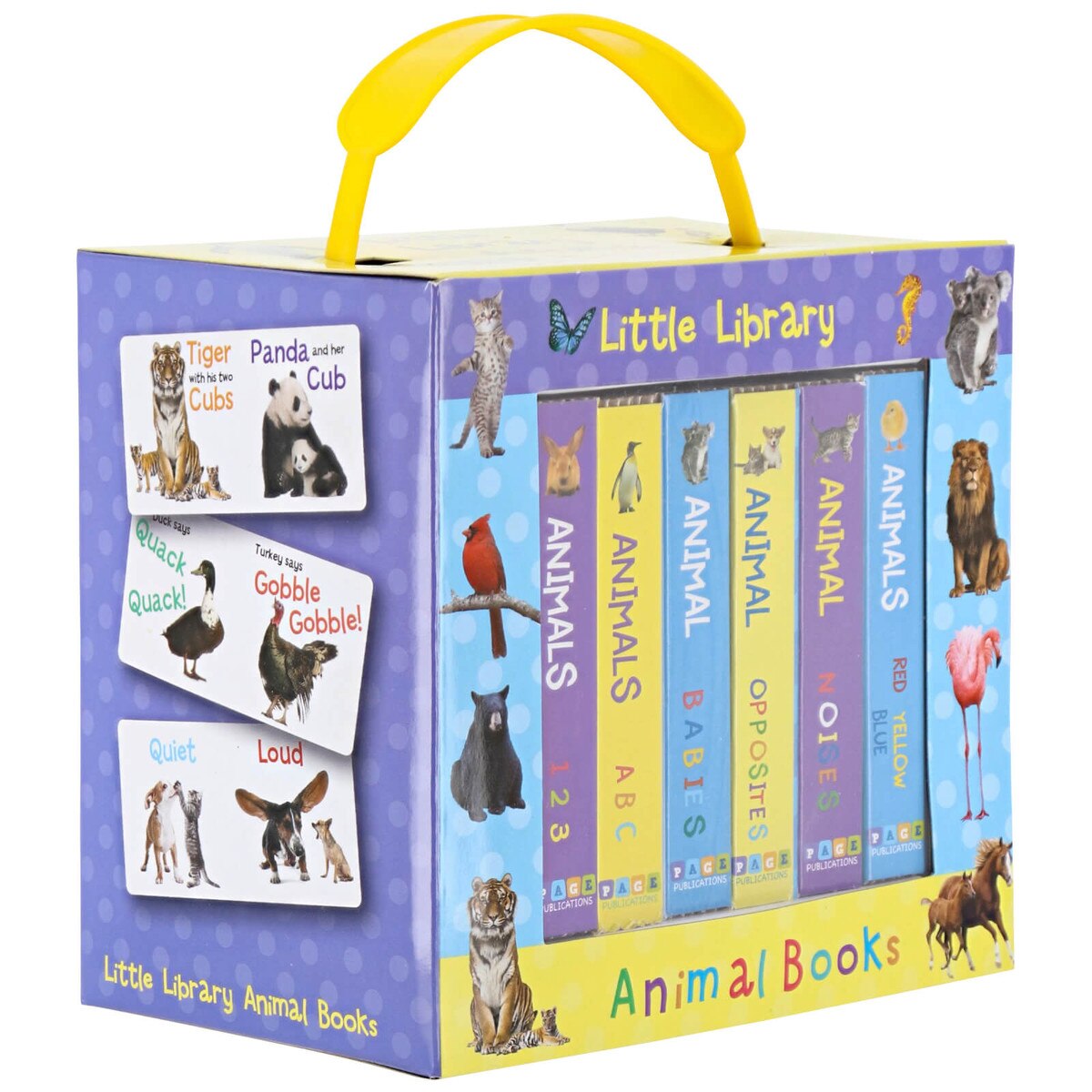 Library Animals Book Little Library: Animal Books 6 Book Set