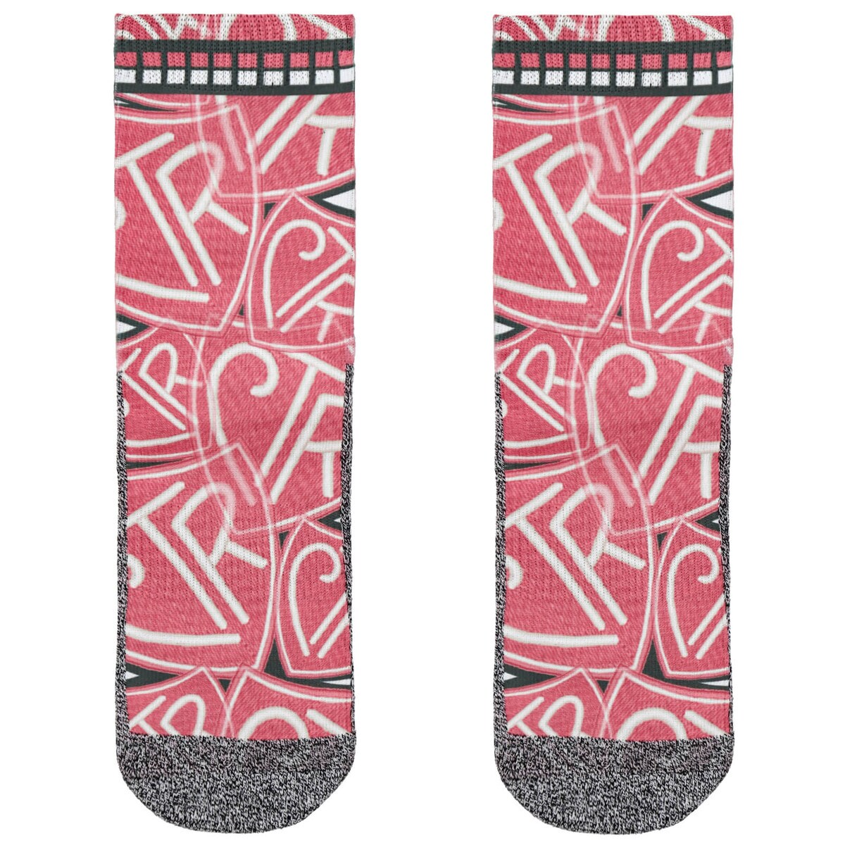 Youth Pink CTR Socks BomSocks