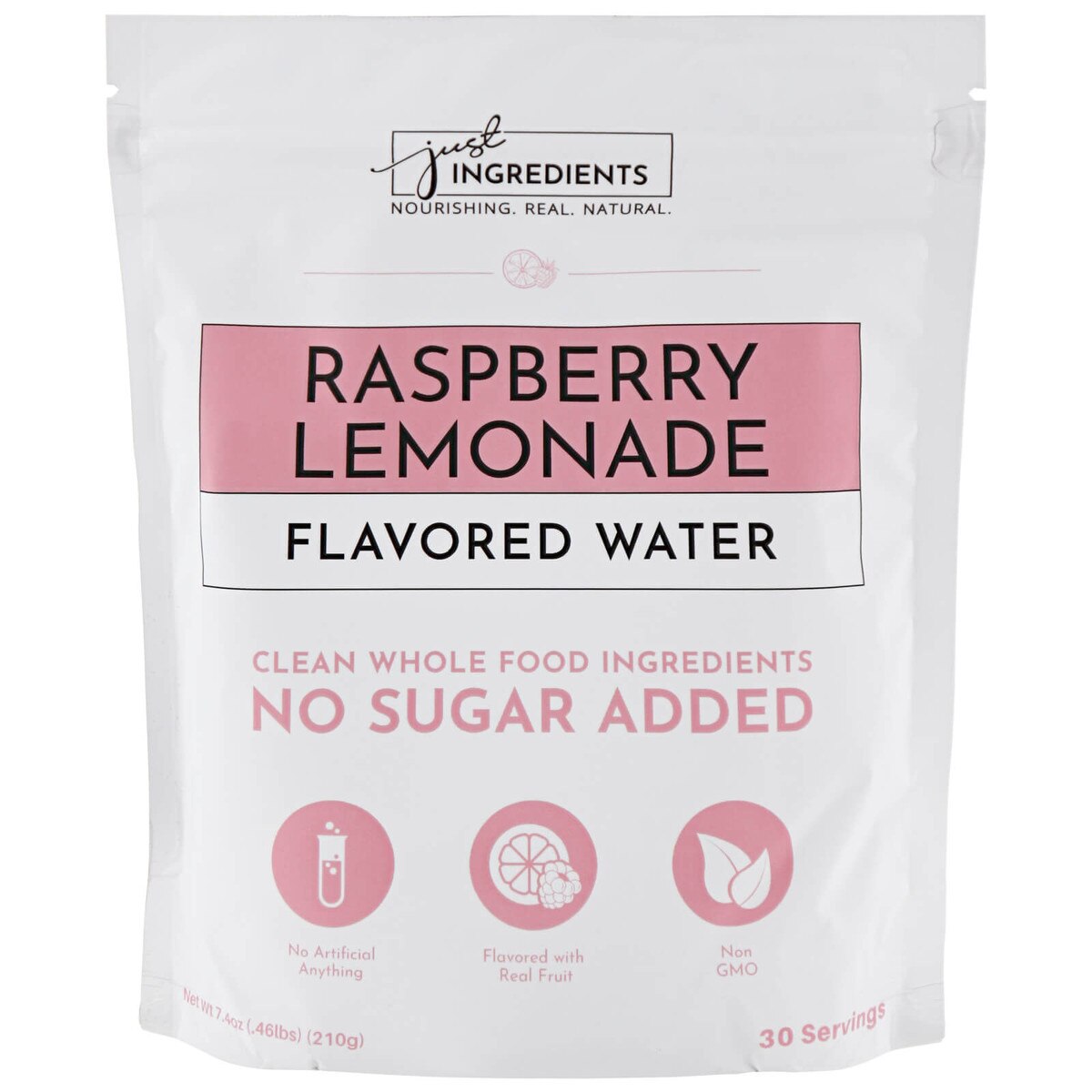 Raspberry Lemonade Flavored Water Mix Just Ingredients