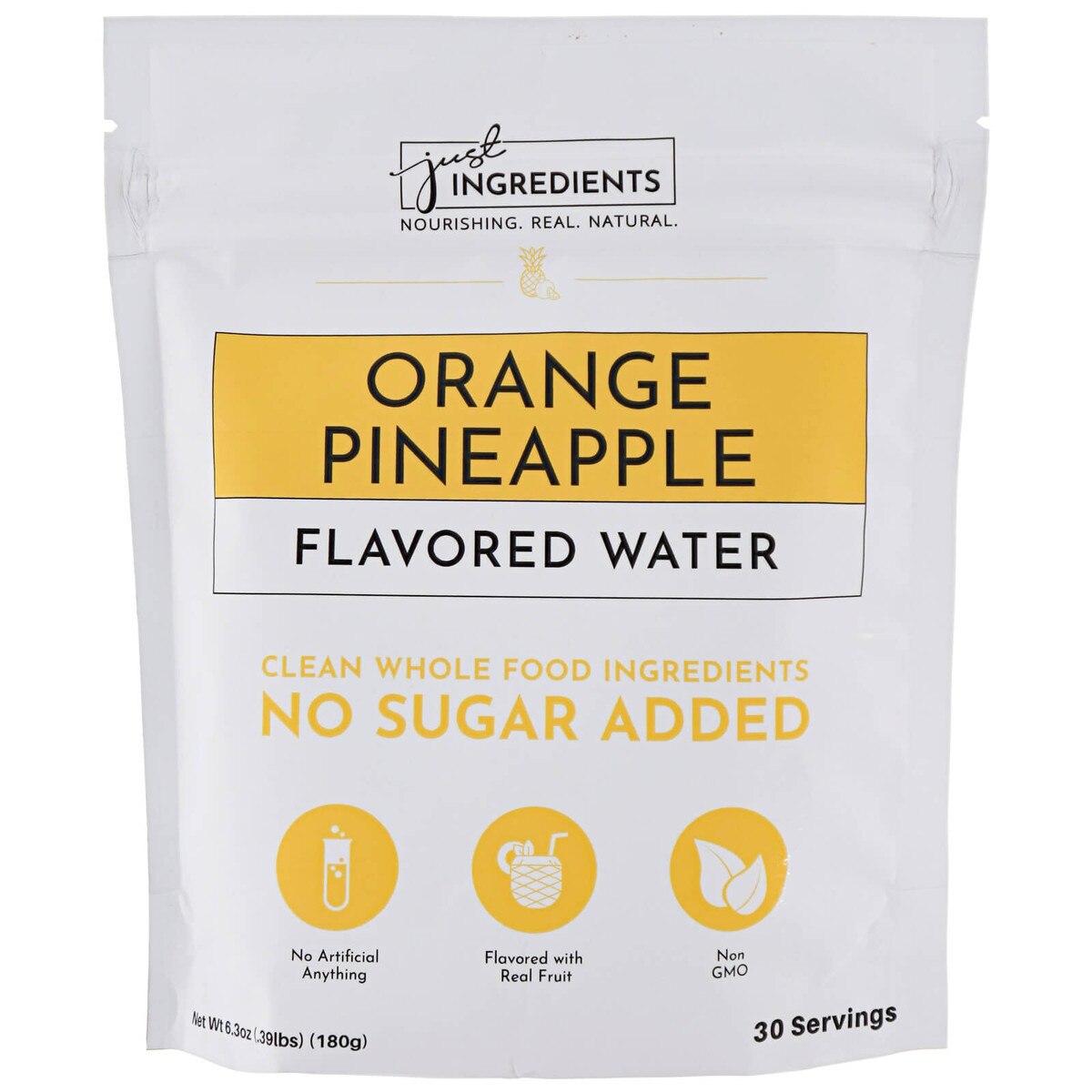 Orange Pineapple Flavored Water Mix Just Ingredients