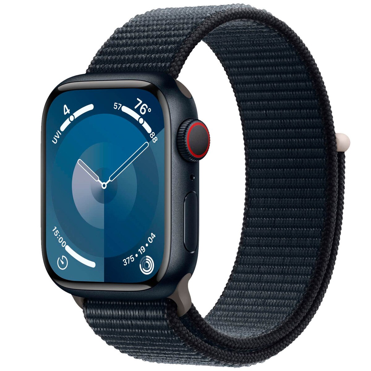 Apple Watch S9 GPS + Cell 41mm Midnight Aluminum Case w/ Midnight 
