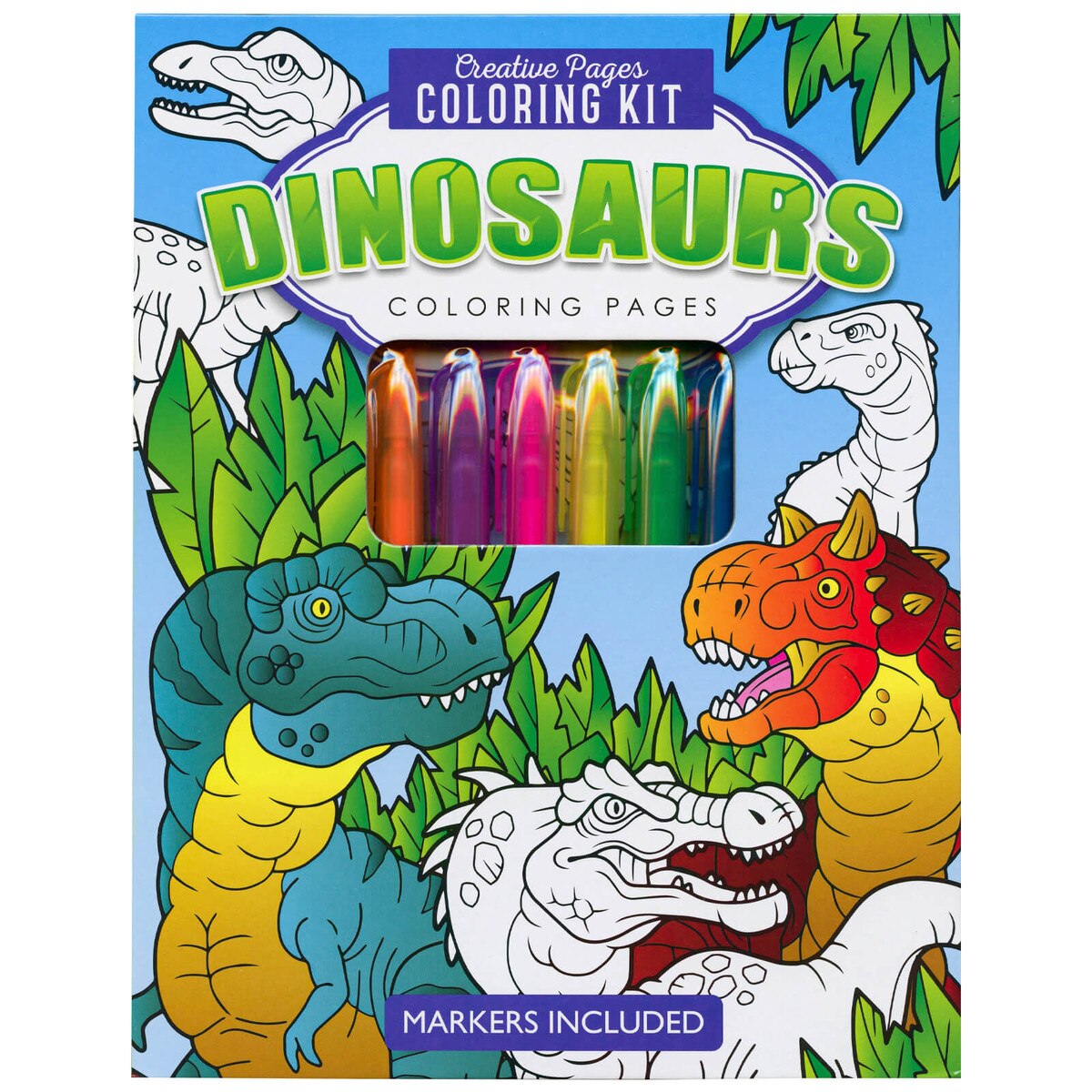 Dinosaurs Coloring Kit