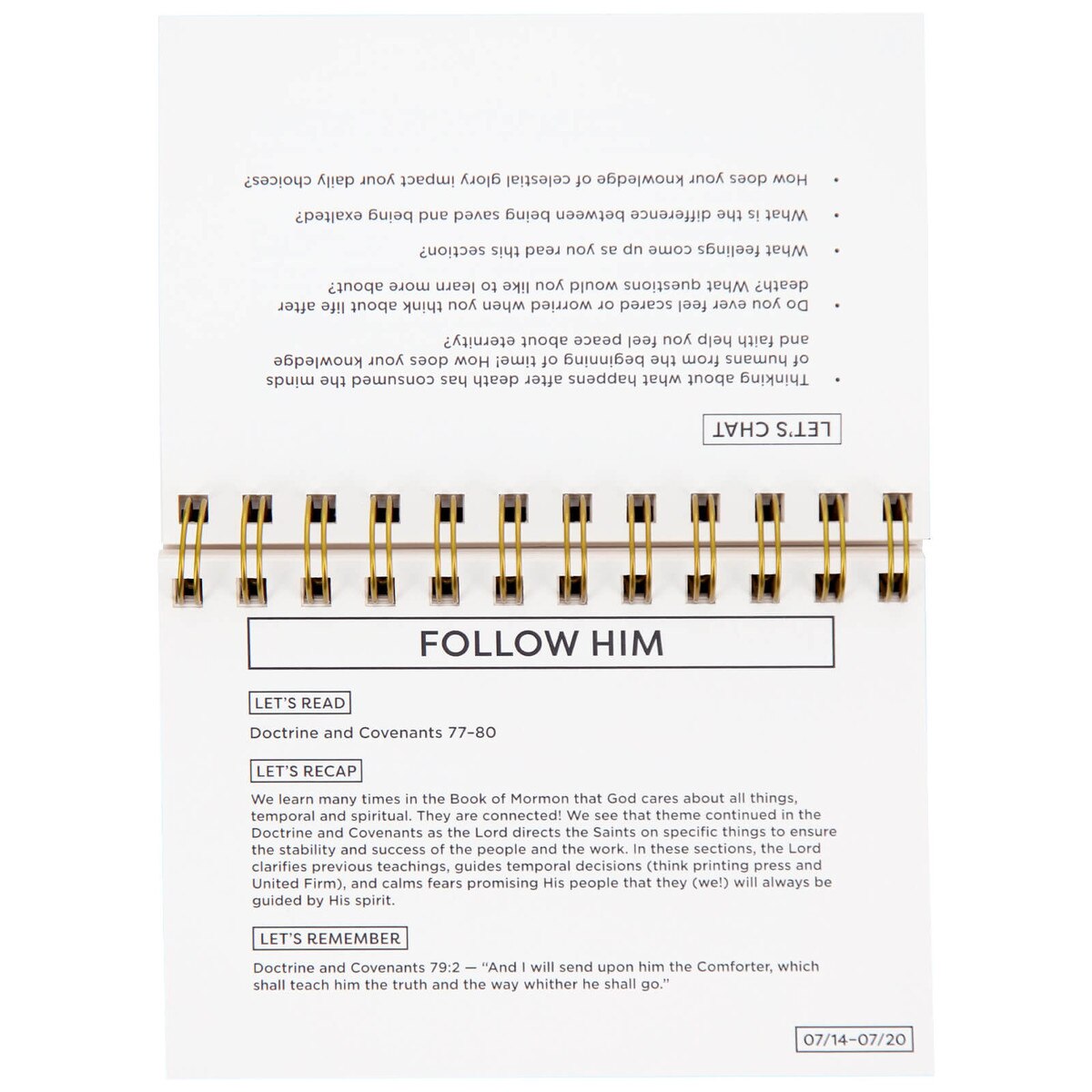 Let's Chat: Quick Conversation Starters For Doctrine & Covenants Family ...