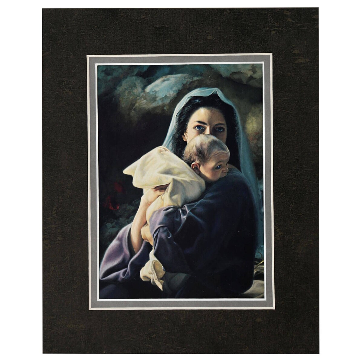 Matted Art: Be It Unto Me By Liz Lemon Swindle - 8" X 10"