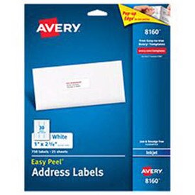 4x4 labels avery