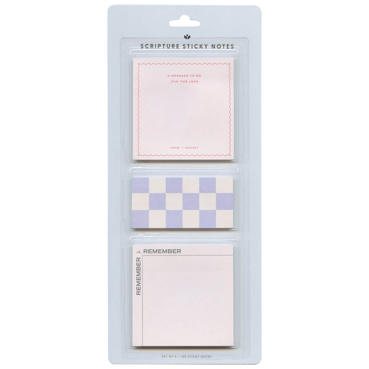 Message Scripture Sticky Notes - 3 Pack